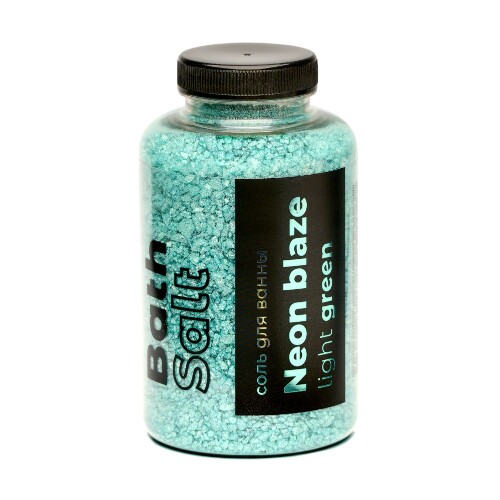 Купить Fabrik cosmetology соль для ванн bath salt neon blaze light green 500 гр цена