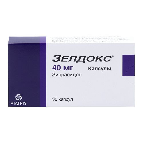 Купить Зелдокс 40 мг 30 шт. капсулы цена