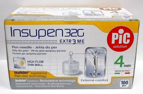 Купить Иглы insupen к шприц-ручке 32g 5/32 0,23х4 мм 100 шт. цена