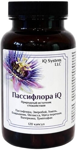 ПАССИФЛОРА IQ N120 КАПС ПО 320МГ