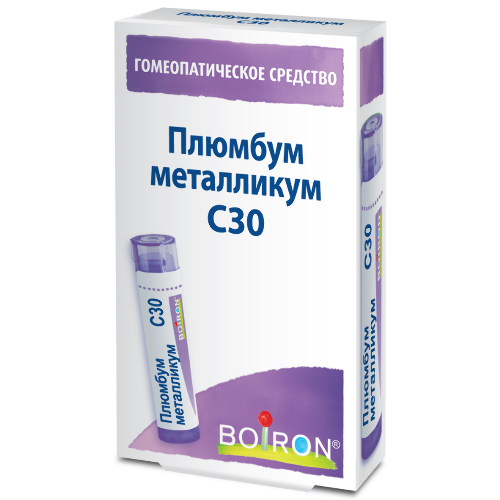 ПЛЮМБУМ МЕТАЛЛИКУМ С30 ГОМЕОПАТ МОНОКОМП ПРЕПАРАТ МИНЕРАЛЬНО-ХИМИЧ ПРОИСХОЖД