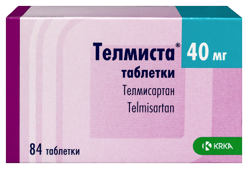Телмиста 40 мг 84 шт. таблетки