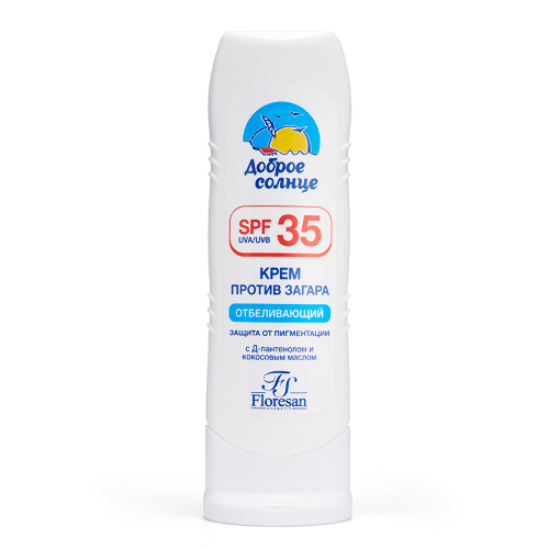 Floresan крем против загара отбеливающий spf-35 125 мл