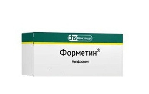 Форметин 500 мг 60 шт. таблетки