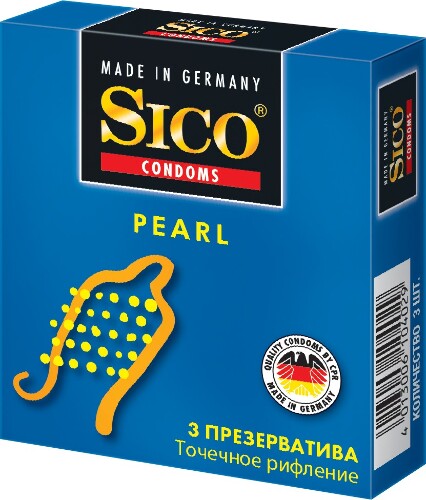 Купить Презервативы sico pearl точечное рифление 3 шт. по цене 235 руб в Москве Презервативы sico pearl точечное рифление 3 шт.