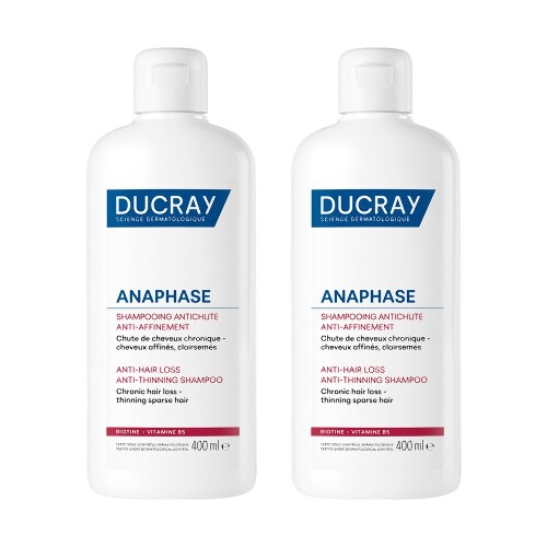 Набор из 2-х уп DUCRAY ANAPHASE ШАМПУНЬ ПРОТИВ ХРОНИЧЕСКОГО ВЫПАДЕНИЯ И ИСТОНЧЕНИЯ ВОЛОС 400МЛ