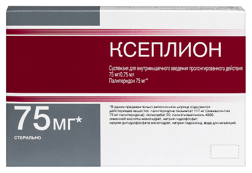 Ксеплион 0,075/0,75 мл шприц суспензия для внутримышечного введения