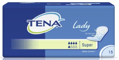 TENA LADY SUPER УРОЛОГИЧЕСКИЕ ПРОКЛАДКИ N15