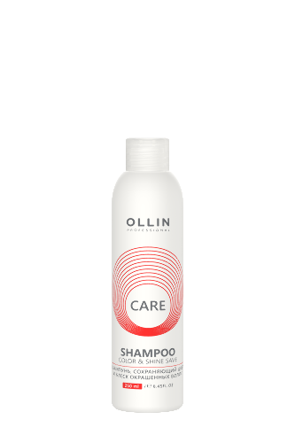 Купить Ollin care шампунь сохраняющий цвет и блеск окрашенных волос 250 мл цена