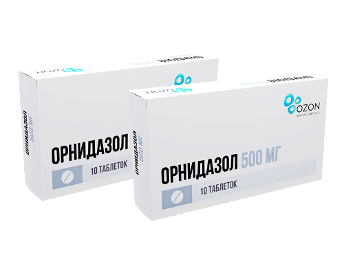 Набор из 2-х упаковок Орнидазол таб. 500мг №10 со скидкой!