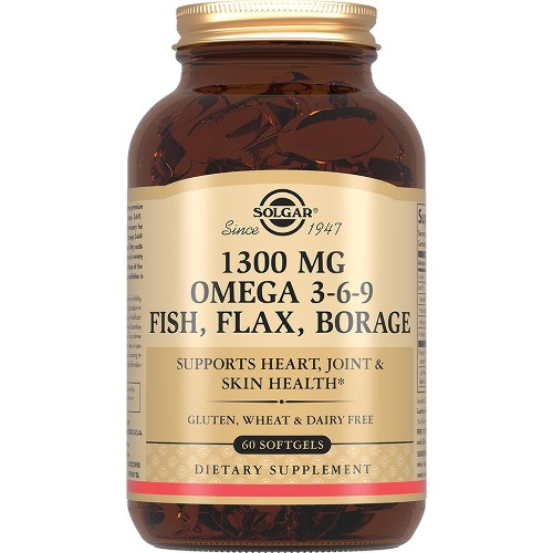 КОМПЛЕКС ЖИРНЫХ КИСЛОТ 1300МГ ОМЕГА 3-6-9