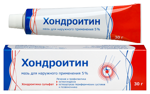 Купить Хондроитин 5% мазь для наружного применения 30 гр цена