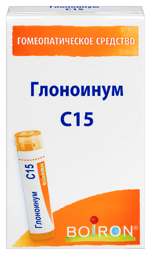 ГЛОНОИНУМ С15 ГОМЕОПАТ МОНОКОМП ПРЕПАРАТ МИНЕРАЛЬНО-ХИМИЧ ПРОИСХОЖД