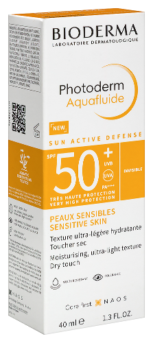 Bioderma photoderm крем аквафлюид солнцезащитный spf 50+ 40 мл