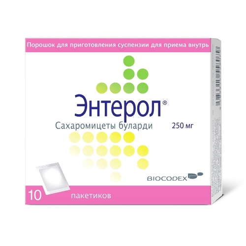 ЭНТЕРОЛ ПОРОШОК ДЛЯ ПРИГОТОВЛЕНИЯ СУСПЕНЗИИ