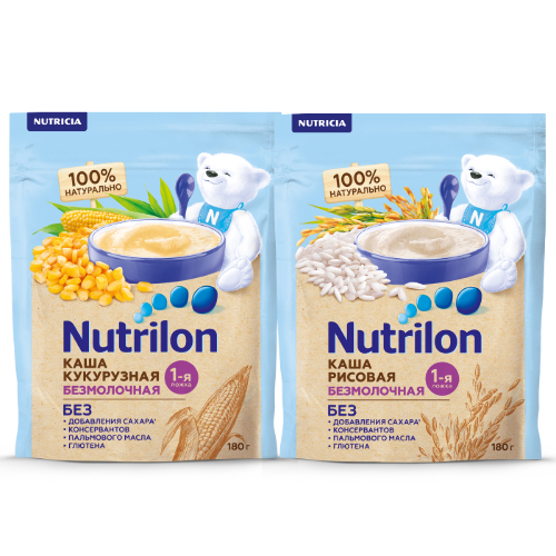 Купить Nutrilon безмолочная кукурузная каша 180 гр цена