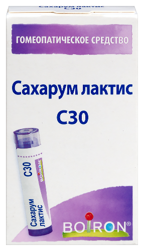 САХАРУМ ЛАКТИС С30 ГОМЕОПАТ МОНОКОМП ПРЕПАРАТ МИНЕРАЛЬНО-ХИМИЧ ПРОИСХОЖД