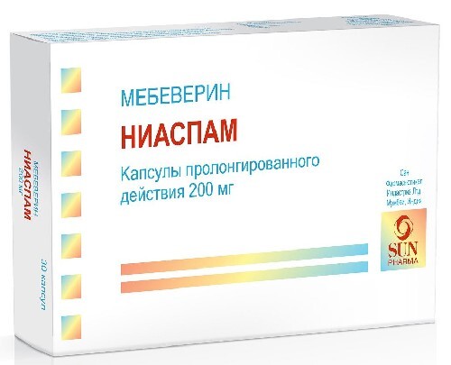 Купить Ниаспам 200 мг 30 шт. капсулы цена