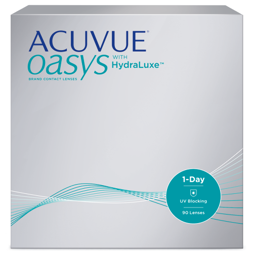 Купить Acuvue oasys with hydralux однодневные контактные линзы 8,5/14,3 90 шт./-5,00/ цена