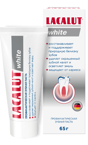 LACALUT WHITE ЗУБНАЯ ПАСТА 65,0