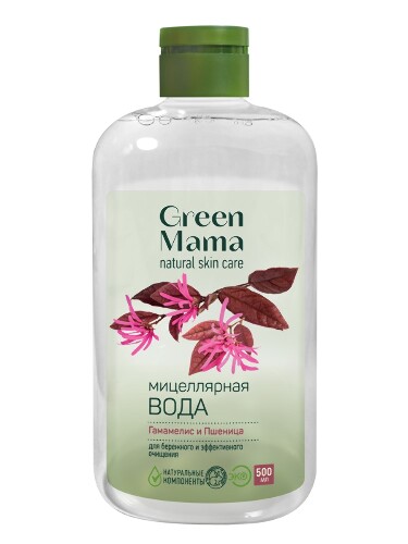 Купить Green mama вода мицеллярная для бережного и эффективного очищения 500 мл цена