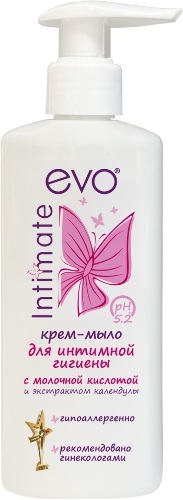Купить Evo intimate крем-мыло для интимной гигиены 200 мл цена