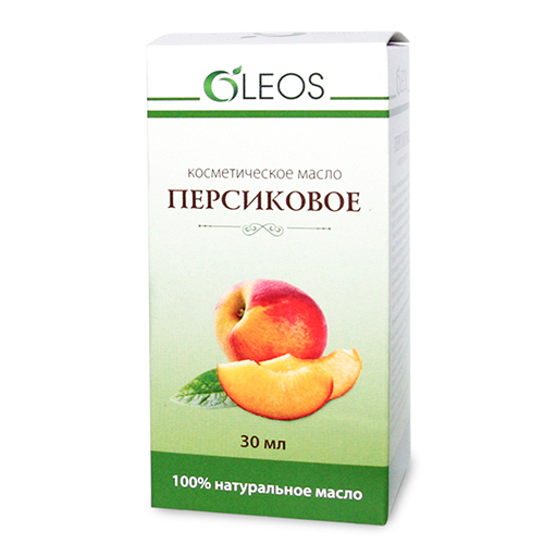 Oleos персиковое косметическое масло 30 мл