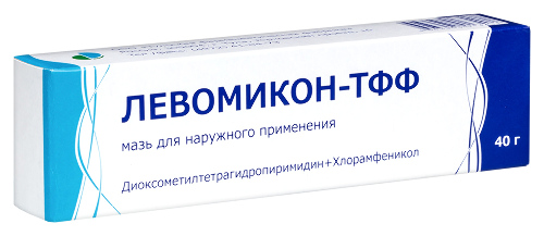 Левомикон-тфф мазь для наружного применения 40 гр