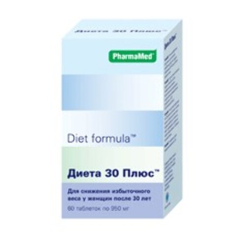 Купить ДИЕТ ФОРМУЛА ДИЕТА 30 ПЛЮС N60 ТАБЛ цена