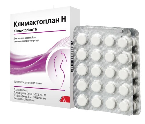 Климактоплан н 60 шт. таблетки для рассасывания гомеопатические