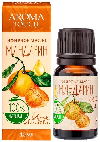 Купить Aroma touch масло эфирное мандарин 10мл цена
