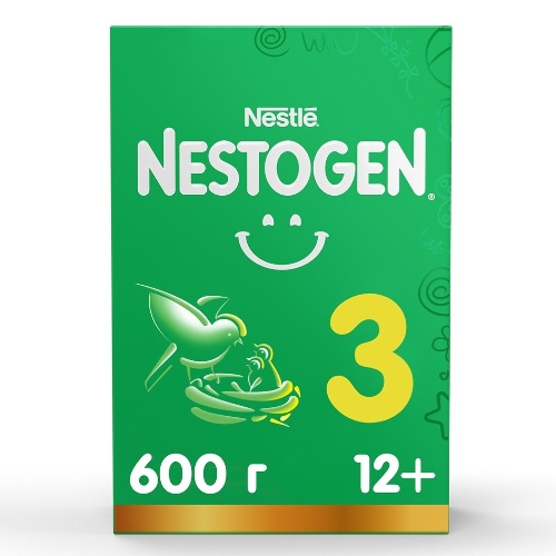 Nestogen 3 сухой напиток молочный детское молочко с пребиотиками и лактобактериями l reuteri 600 гр