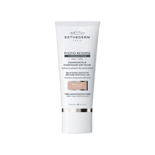 Купить INSTITUT ESTHEDERM PHOTO REVERSE КРЕМ СОЛНЦЕЗАЩИТНЫЙ ANTI-UVA UVB 98% ДЛЯ КОЖИ С ПИГМЕНТАЦИЕЙ 50МЛ/LIGHT BIEGE цена