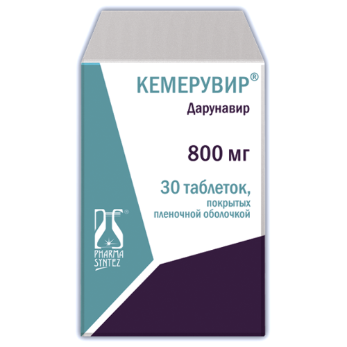 Купить Кемерувир 800 мг 30 шт. банка таблетки, покрытые пленочной оболочкой цена