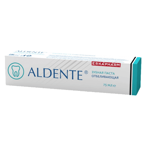 Купить Aldente зубная паста отбеливающая 75 мл цена