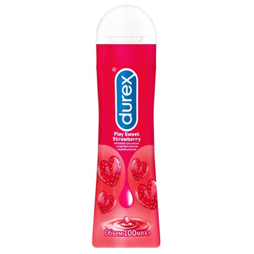 Купить Гель-смазка durex play sweet strawberry 100 мл цена