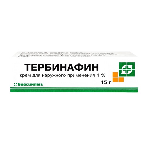 Купить Тербинафин 1% крем 15 гр цена