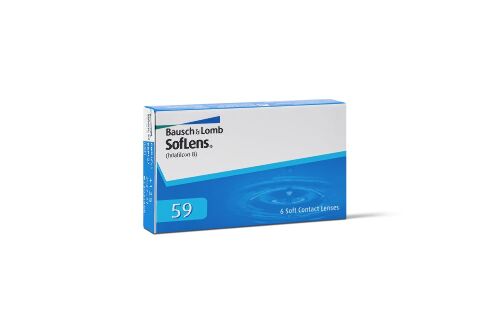 Купить Bausch+ lomb soflens 59 контактные мягкие линзы плановой замены 8,6/14,2 6 шт./-2,00/ цена