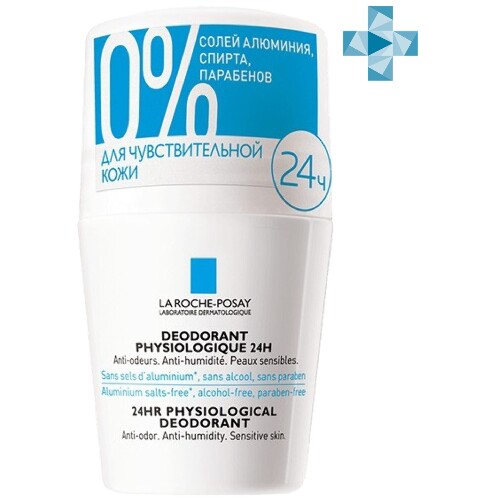 Купить La roche-posay deodorant роликовый дезодорант 24 ч защиты 50 мл цена