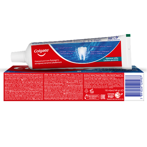 Colgate крепкие зубы свежее дыхание зубная паста 100 мл