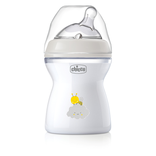 Купить Chicco natural feeling бутылочка полипропиленовая+соска силиконовая с флексорами 2+ 250 мл/нейтральная цена