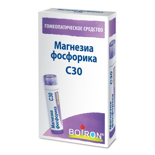 Купить Магнезиа фосфорика с30 гомеопатический монокомпонентный препарат минерально-химического происхождения 4 гр гранулы гомеопатические цена