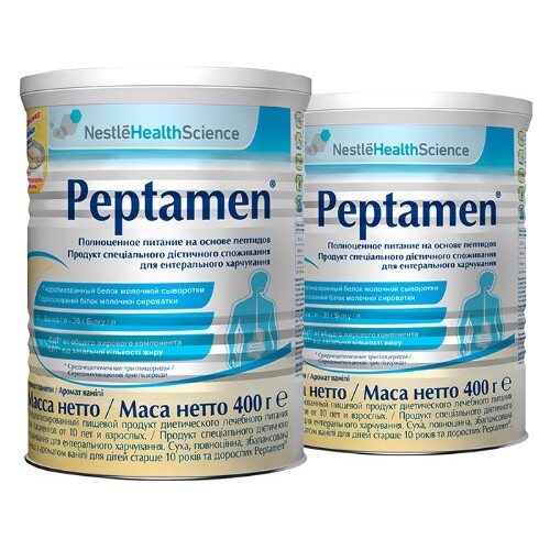 Набор Peptamen смесь д/пациентов от 10лет и взр 400 гр из 2-х банок