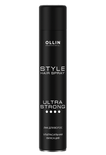 Ollin style лак волос ультрасильной фиксации 500 мл