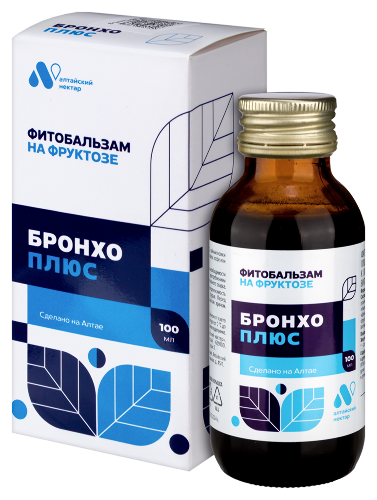 ФИТОБАЛЬЗАМ НА ФРУКТОЗЕ БРОНХО ПЛЮС