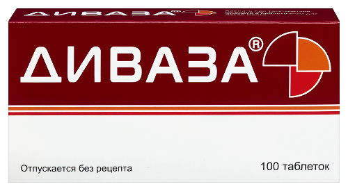 Диваза 100 шт. таблетки для рассасывания