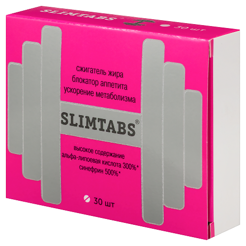 SLIMTABS СИНЕФРИН И АЛЬФА-ЛИПОЕВАЯ КИСЛОТА ВИТАМИР