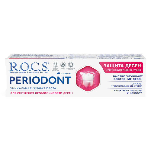 Rocs зубная паста periodont 94 гр