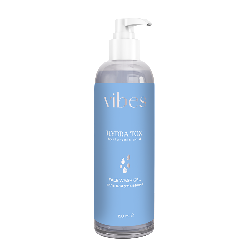 Купить Vibes hydra tox гель для умывания с гиалуроновой кислотой 150 мл цена
