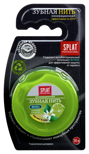 ЗУБНАЯ НИТЬ СПЛАТ 30М ОБЪЁМНАЯ